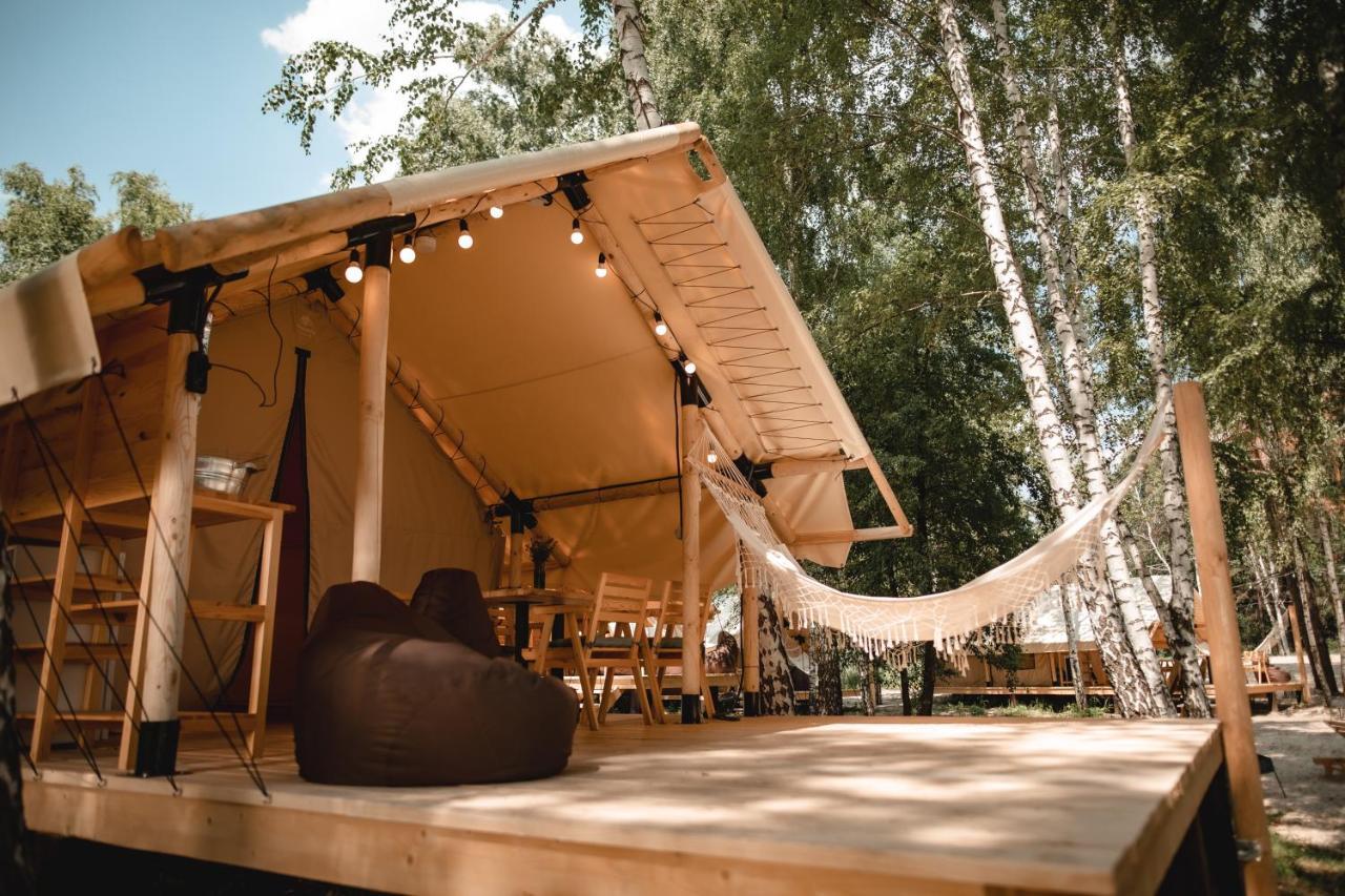 Glamping Mandra Kanev Otel Leplyavo Dış mekan fotoğraf