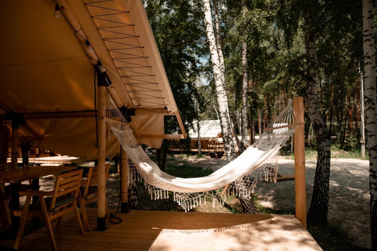 Glamping Mandra Kanev Otel Leplyavo Dış mekan fotoğraf