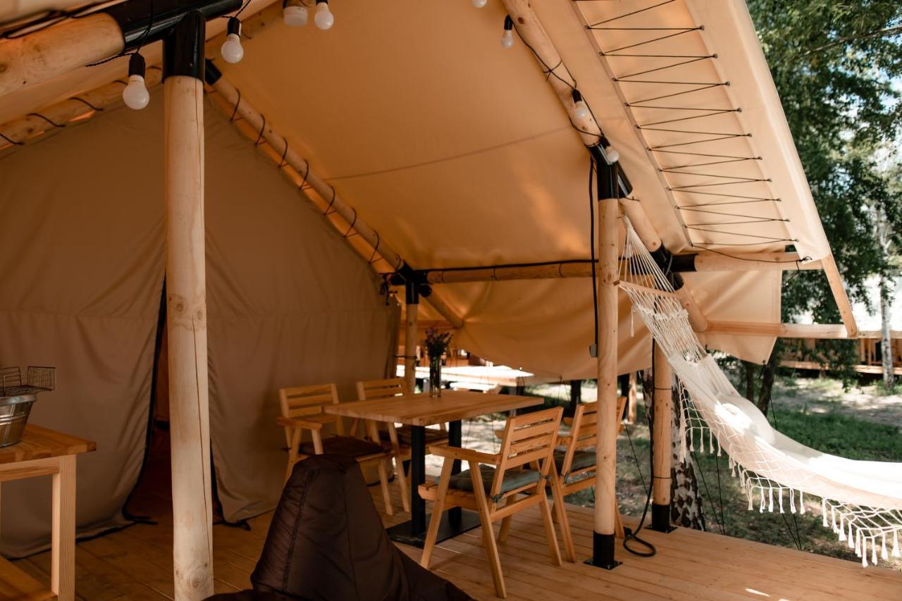 Glamping Mandra Kanev Otel Leplyavo Dış mekan fotoğraf