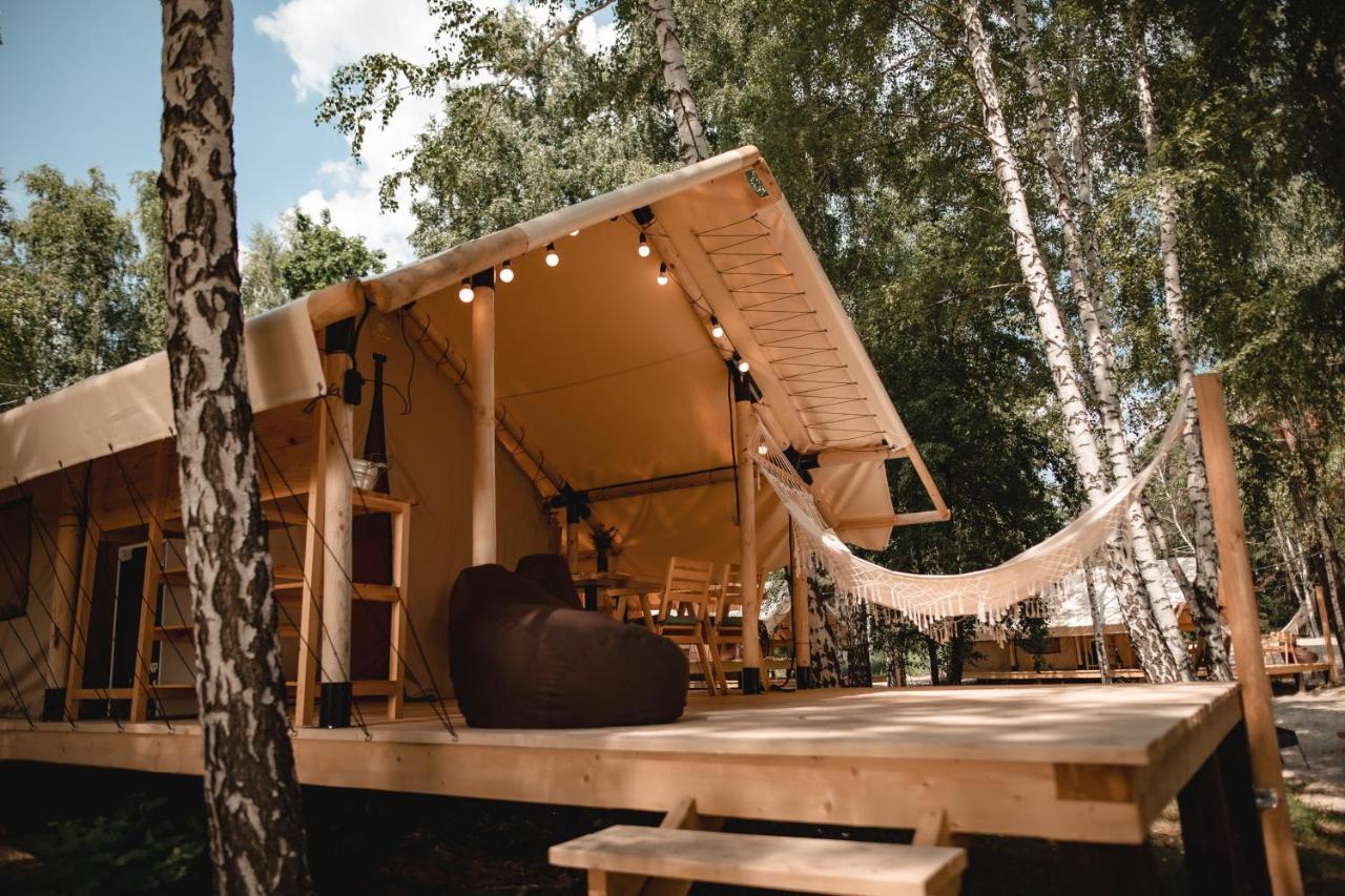 Glamping Mandra Kanev Otel Leplyavo Dış mekan fotoğraf