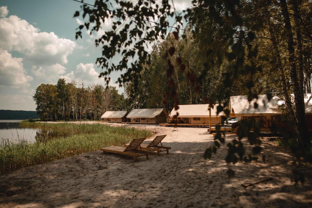 Glamping Mandra Kanev Otel Leplyavo Dış mekan fotoğraf