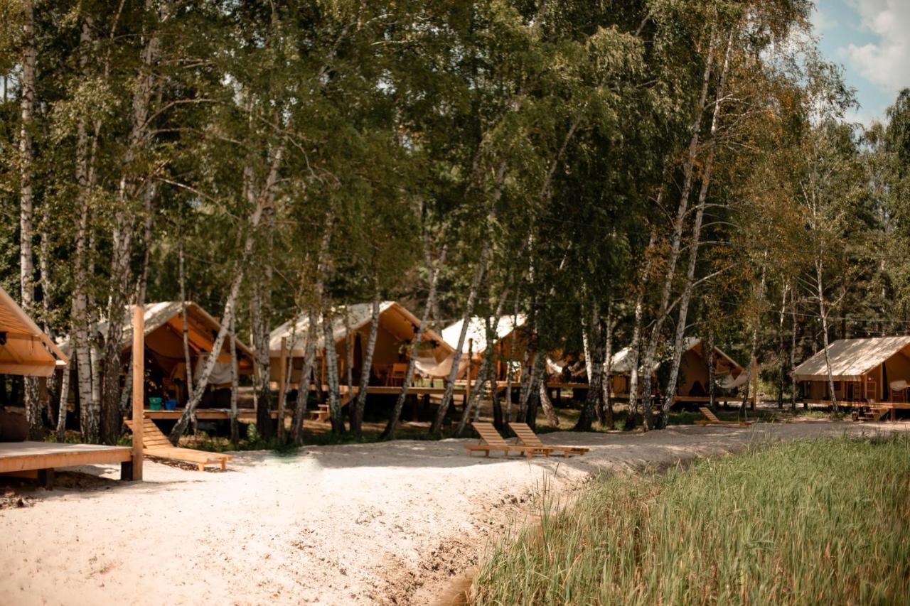 Glamping Mandra Kanev Otel Leplyavo Dış mekan fotoğraf