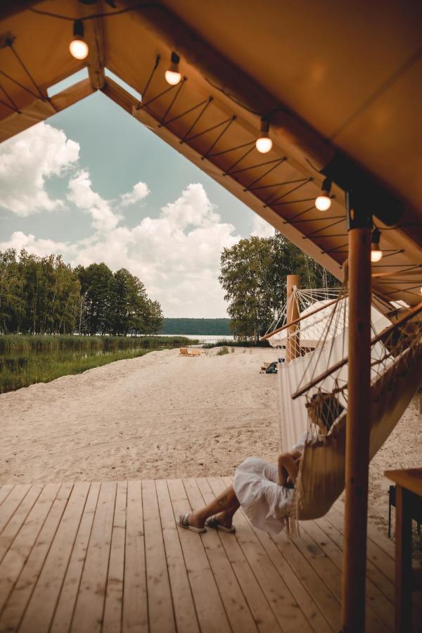 Glamping Mandra Kanev Otel Leplyavo Dış mekan fotoğraf