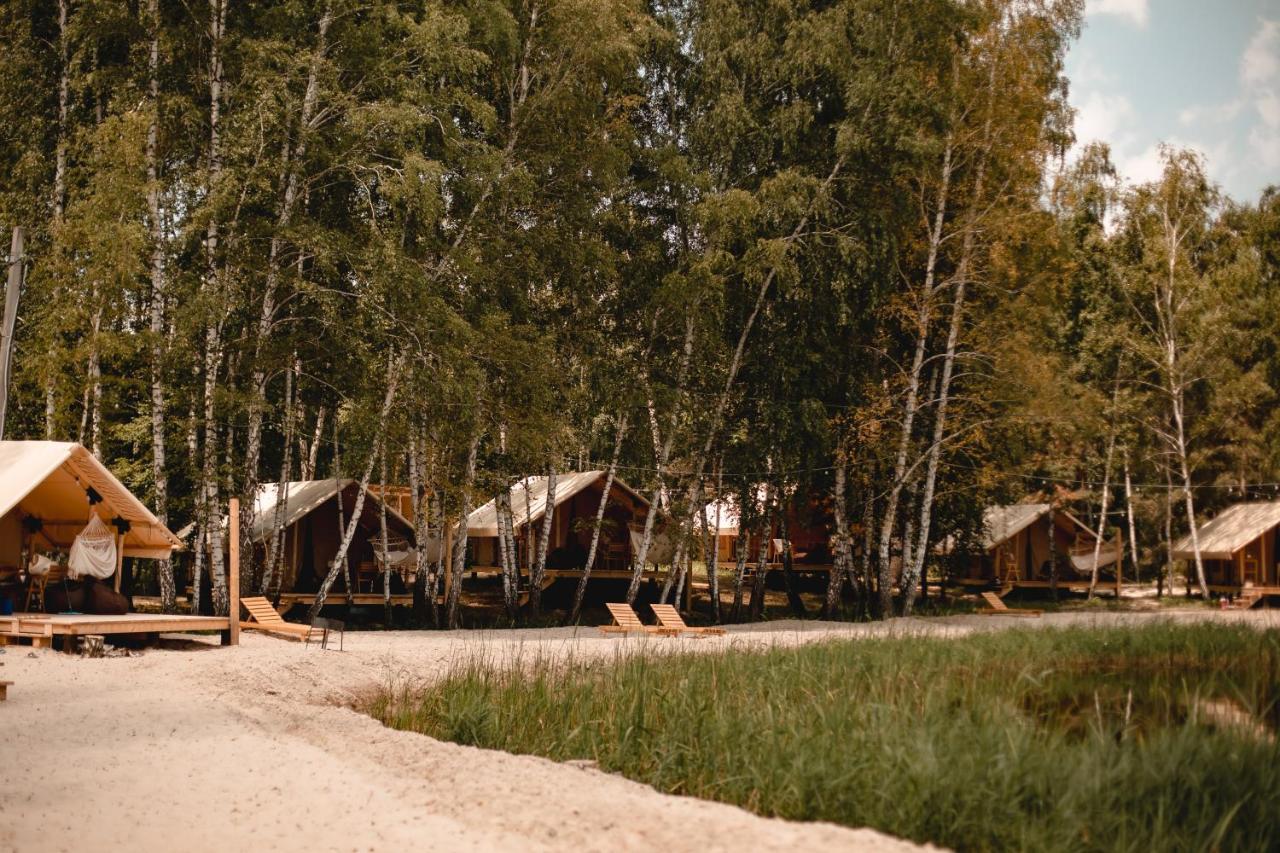 Glamping Mandra Kanev Otel Leplyavo Dış mekan fotoğraf