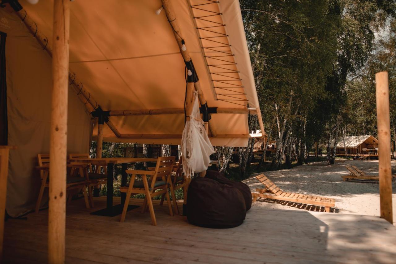 Glamping Mandra Kanev Otel Leplyavo Dış mekan fotoğraf
