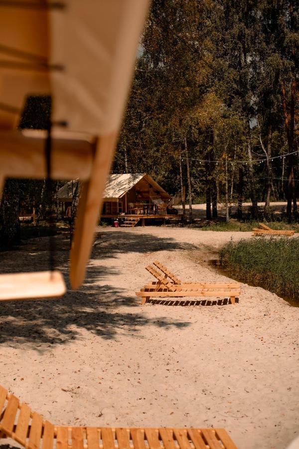 Glamping Mandra Kanev Otel Leplyavo Dış mekan fotoğraf